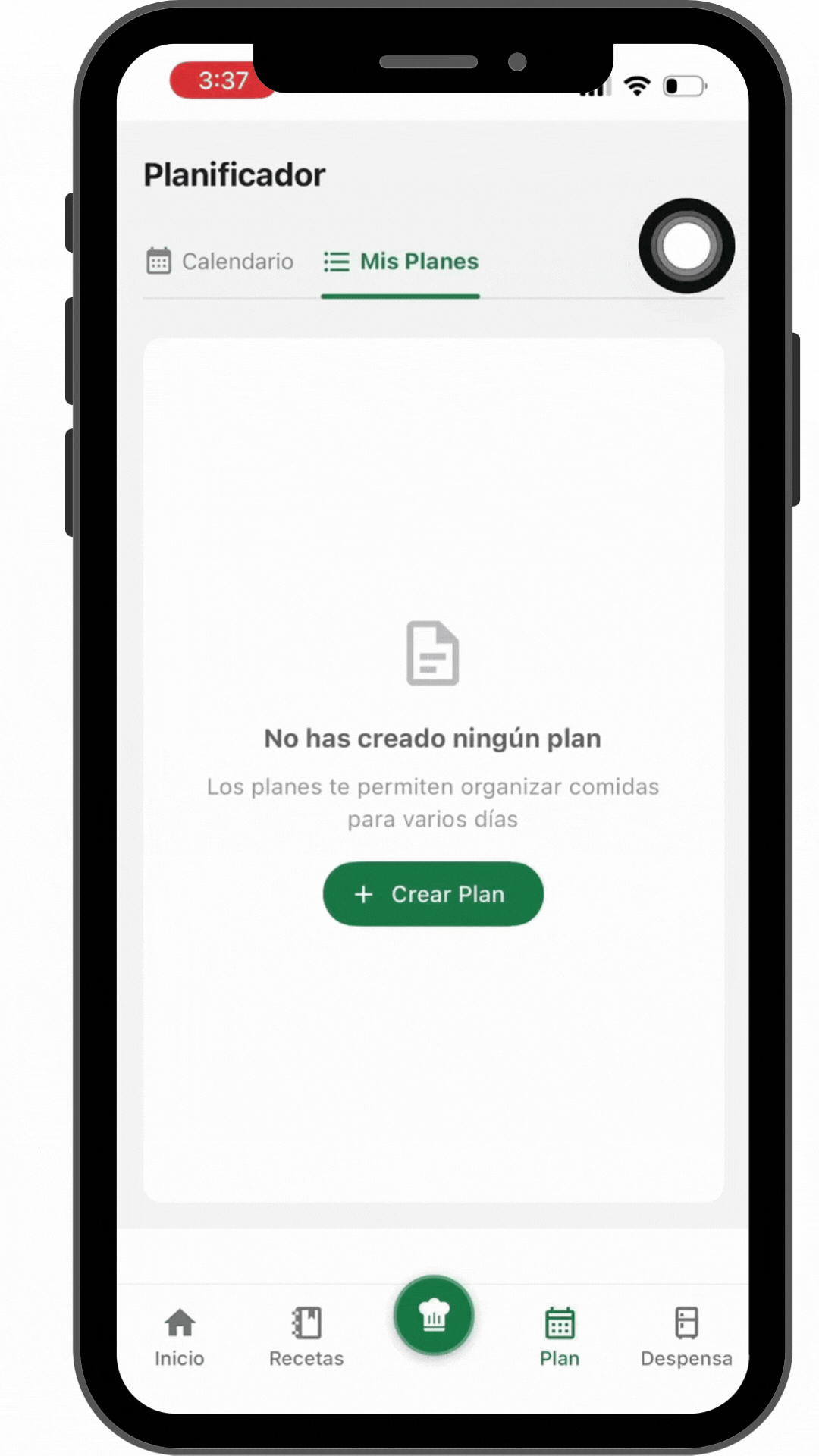 Paso 2: Recibir recetas personalizadas